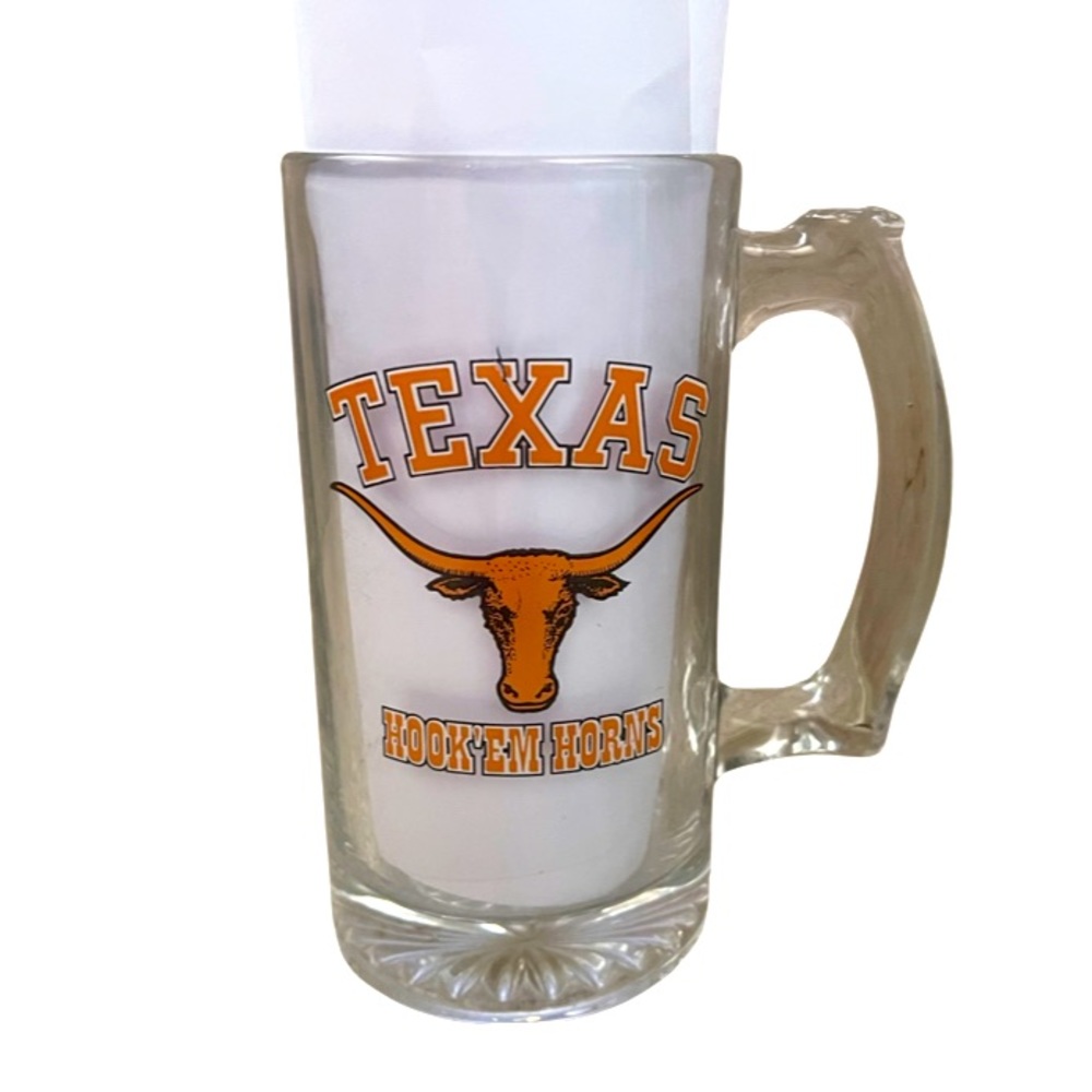 University of Texas Vintage Beer Mug: BIG 12: BEVO: Barware: GUC